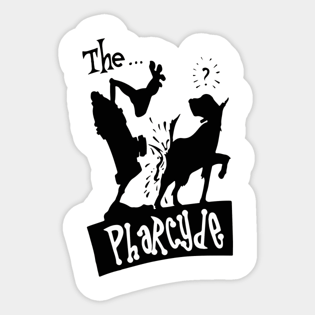 The Pharcyde Sticker by Luis Vargas